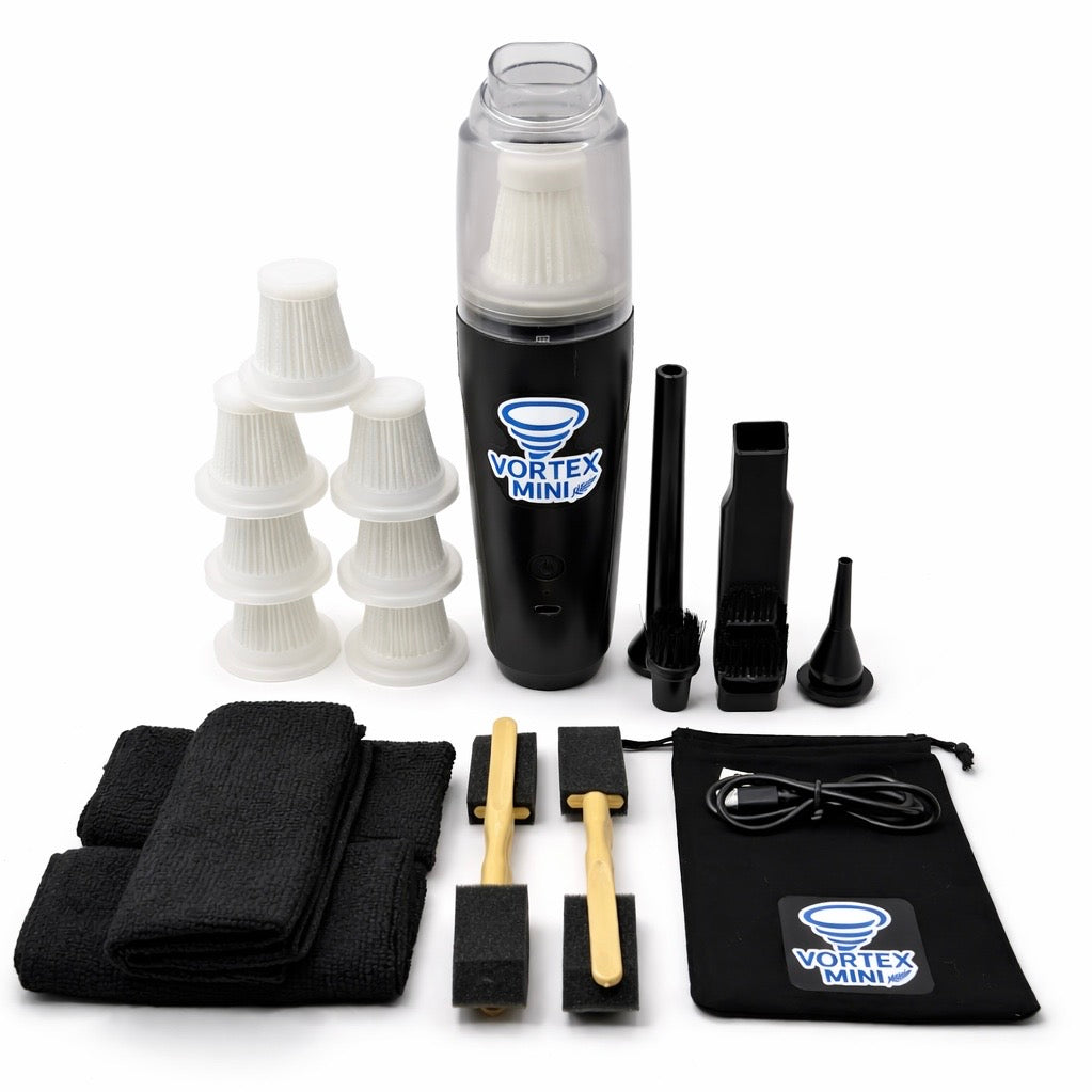 VortexMini — 2-in-1 Cordless Mini Vacuum & Air Blower