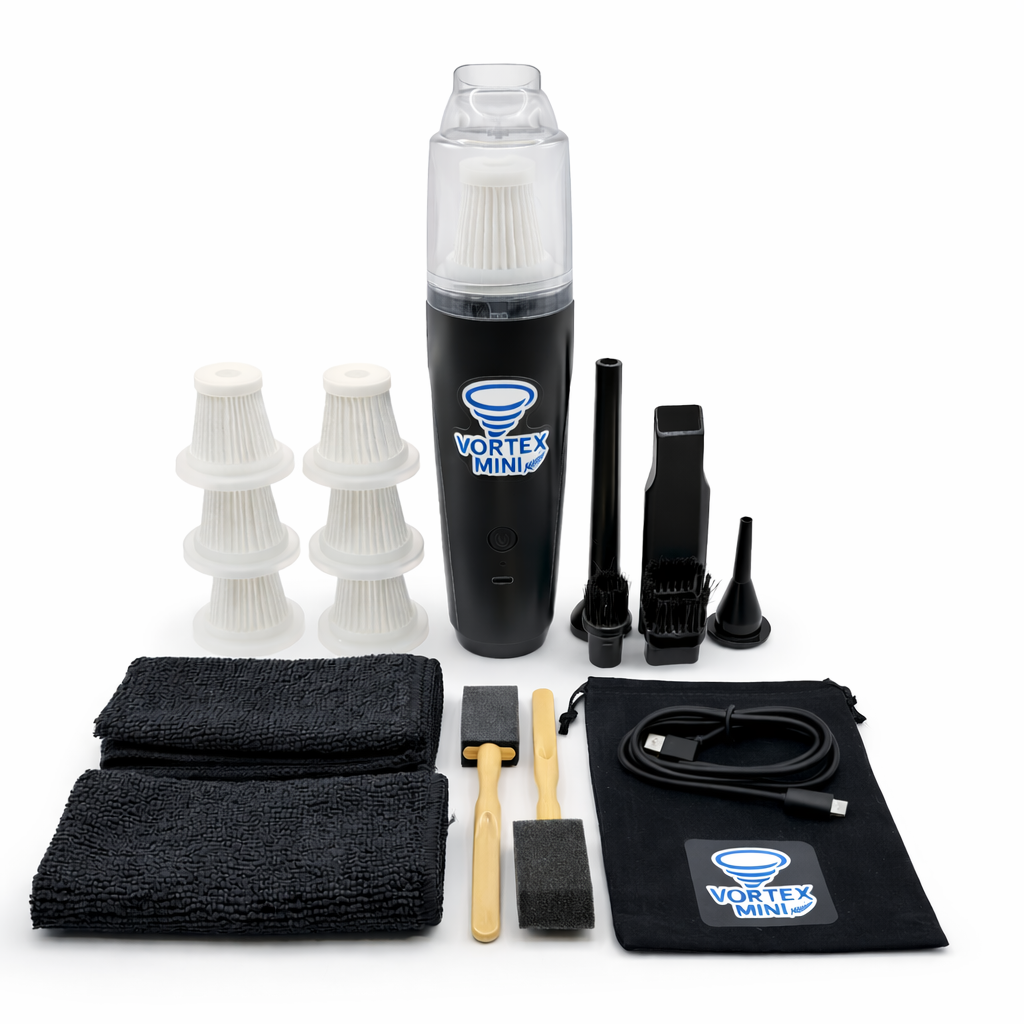 VortexMini — 2-in-1 Cordless Mini Vacuum & Air Blower