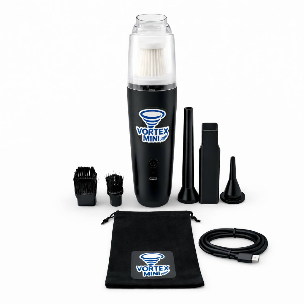 VortexMini — 2-in-1 Cordless Mini Vacuum & Air Blower